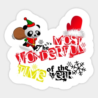 Christmas Time Sticker